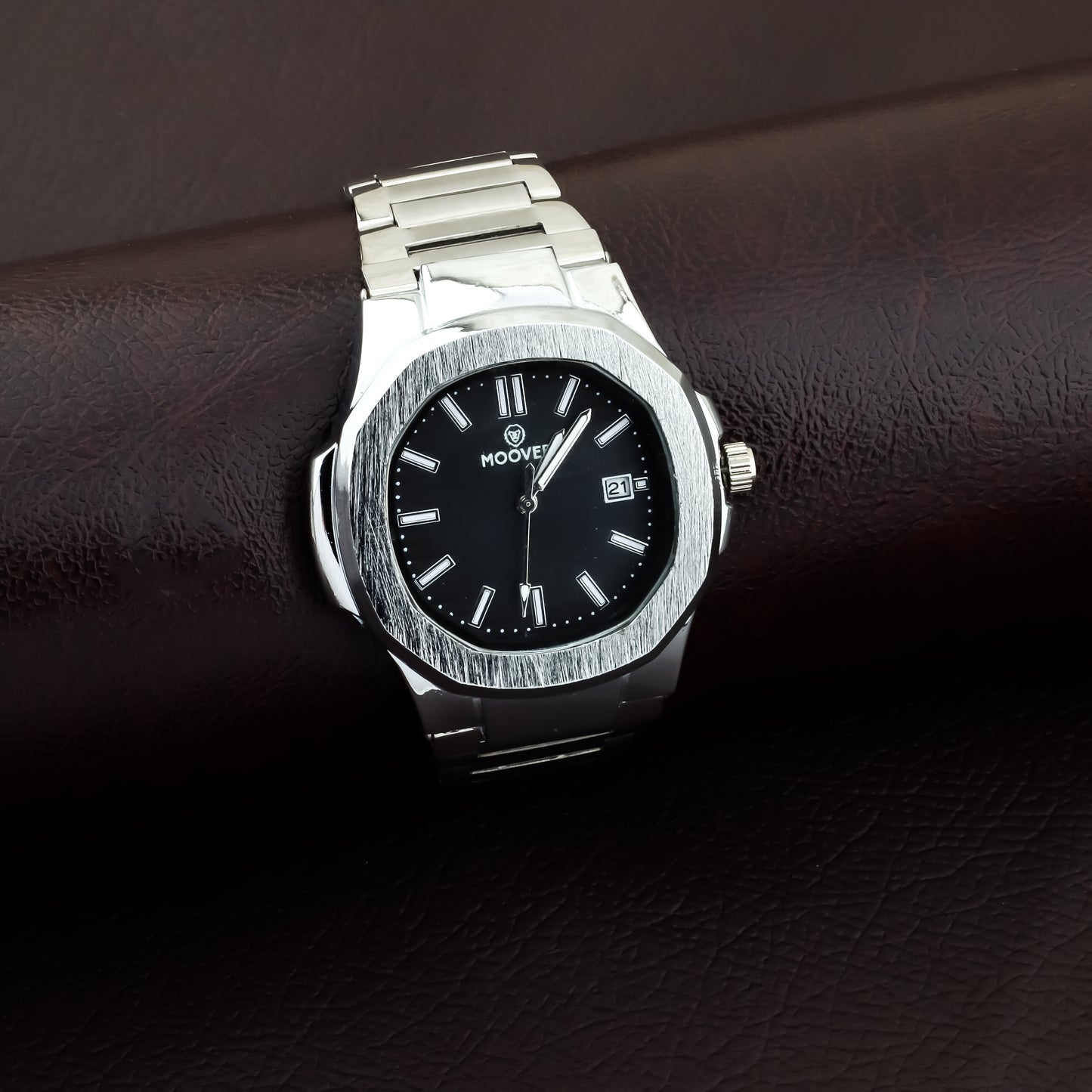 Boys Watch with Date Display – Premium Stainless Steel Black Dial