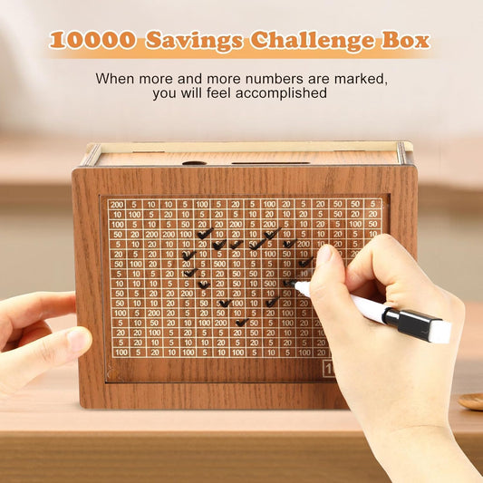 Achieve Your Financial Goals with the Gosh Vanil Wooden Savings Box – A Step-by-Step Guide to Building Wealth