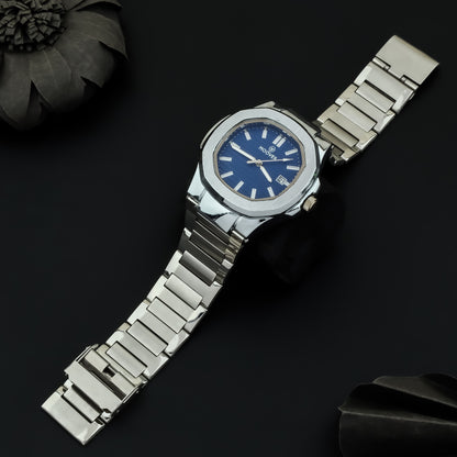 "Luxury in Every Tick – Explore Stainless Steel Sophistication"