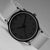 Matte Black Arabic Numeral Watch - Stealth Grey Edition